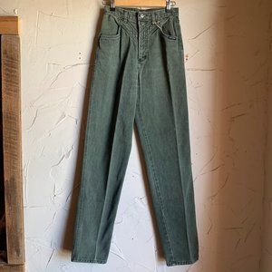 Vintage Green Rocky Mountain Jeans